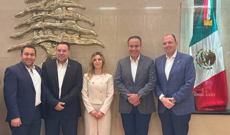 Promueve Toño Astiazarán oportunidades de inversión e intercambio comercial y cultural con comunidad Libanesa.