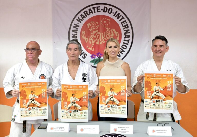 Fortalece Gobierno de Hermosillo el turismo deportivo con campeonato internacional de karate