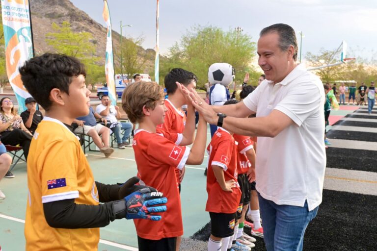 Celebra Toño Astiazarán exitoso cierre del torneo de futbol “El Mundialito H”